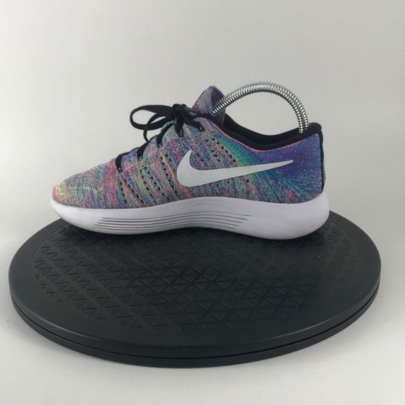 Nike LunarEpic Flyknit Multicolor Running Shoes 843765-004 Women’s Size 6.5 - Picture 9 of 12